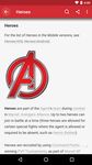 Скриншот 2 APK-версии Fandom: Avengers Alliance