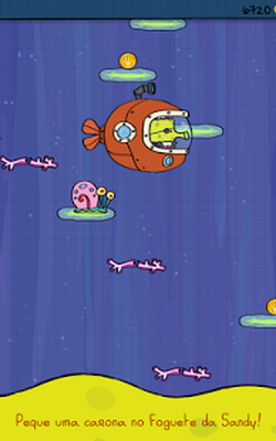 Doodle Jump' Features SpongeBob