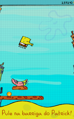 Doodle Jump' Features SpongeBob