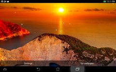 Imagem 7 do Pôr do Sol Papel de Parede 3D