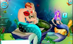 Gambar Mermaid Couple Kissing 9