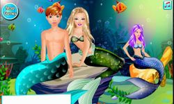 Gambar Mermaid Couple Kissing 12