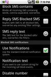 Tangkapan layar apk SMS/MMS Blocker Pro 2