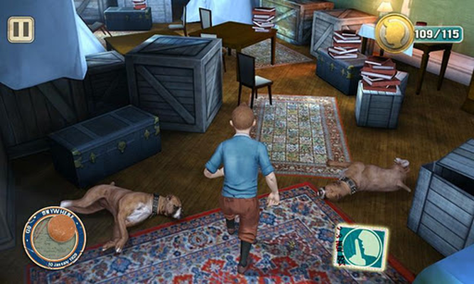 As Aventuras De Tintin (320X240) Jogo de Java - Faça o download em PHONEKY