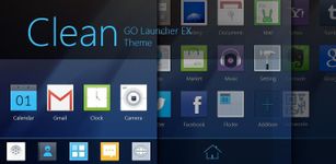 Imagem  do Clean - GO Launcher Theme