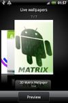 Gambar 3D Matrix Live Wallpaper 