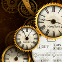 Gold Clock Live Wallpaper HD APK - Free download for Android