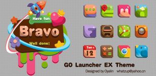 Bravo_GO Launcher Theme image 