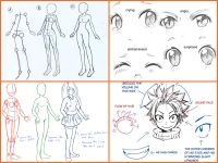Gambar Menggambar Anime Step per Step 