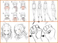 Gambar Menggambar Anime Step per Step 1