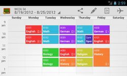 My Class Schedule: Stundenplan Bild 2