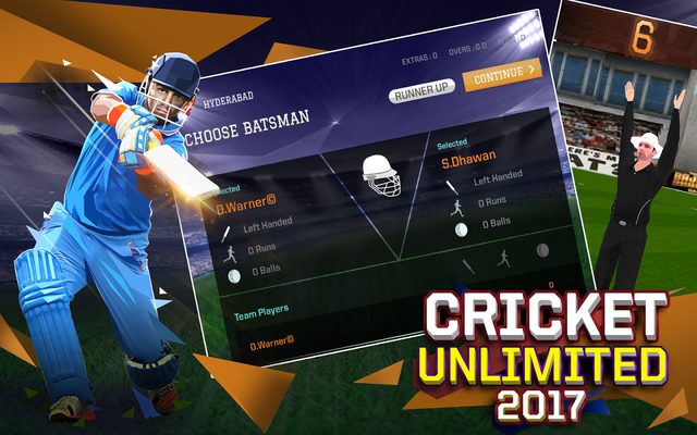 Cricket Unlimited 2017 APK  Free download for Android