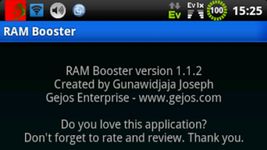 Imagem  do RAM Booster (root)