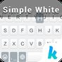 Simple White Keyboard Theme APK