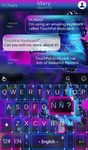 Imagen 4 de Blue Butterfly Keyboard Theme