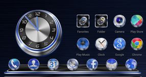 Imagem 2 do Next Launcher Theme Techno 3D