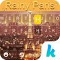 Rainy Paris Emoji iKeyboard APK