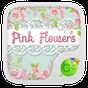 Pink Flowers GO Keyboard Theme apk icon