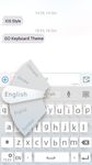 GO Keyboard Flat White Theme Bild 1