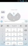 GO Keyboard Flat White Theme Bild 5