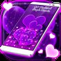 Purple Hearts For GO Keyboard apk icono