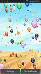 Captura de tela do apk Balloons Live Wallpaper Full 6