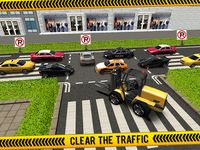 Araç Trafik vs Polis Forklift imgesi 