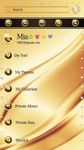 (FREE) GO SMS PURE GOLD THEME image 4