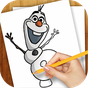 Aprende a dibujar Olaf Frozen APK