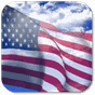 Ícone do 3D US Flag