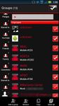 GO Contacts Clean Red Theme ekran görüntüsü APK 3