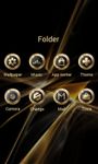 Black Gold GO Launcher Theme imgesi 1