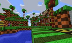 Картинка 1 Map Sonic Parkour for MCPE