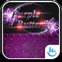 Icône apk TouchPal PurpleButterfly Theme