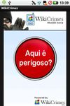 Imagem  do WikiCrimes Mobile