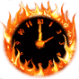 APK-иконка Огонь Часы С Будильником