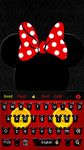 Cute Micky Bowknot Keyboard Theme image 4