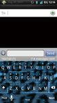Captura de tela do apk Blue Cheetah Keyboard Skin 