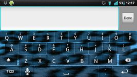 Captura de tela do apk Blue Cheetah Keyboard Skin 2