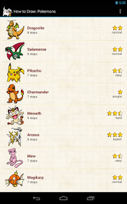 Download do APK de Como desenhar Pokémon para Android