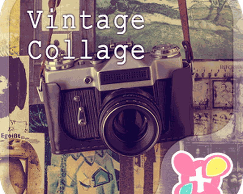 Icon Wallpaper Vintage Collage Android Free Download