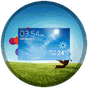 UCCW Skin - Galaxy S 4 Clock APK