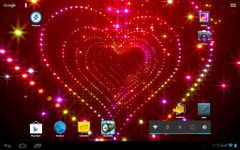 Sparkle Glitter Heart Tunnel のスクリーンショットapk 1