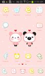 Pink Love go launcher theme ảnh số 