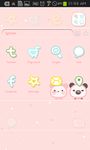 Pink Love go launcher theme image 2