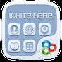 White Here GO Launcher Theme APK