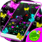 APK-иконка Неоновые бабочки Клавиатура
