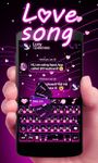 Love Song GO Keyboard Theme imgesi 3