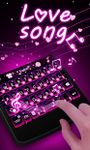 Love Song GO Keyboard Theme obrazek 4