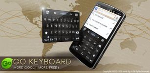 Gambar GO Keyboard White theme 8